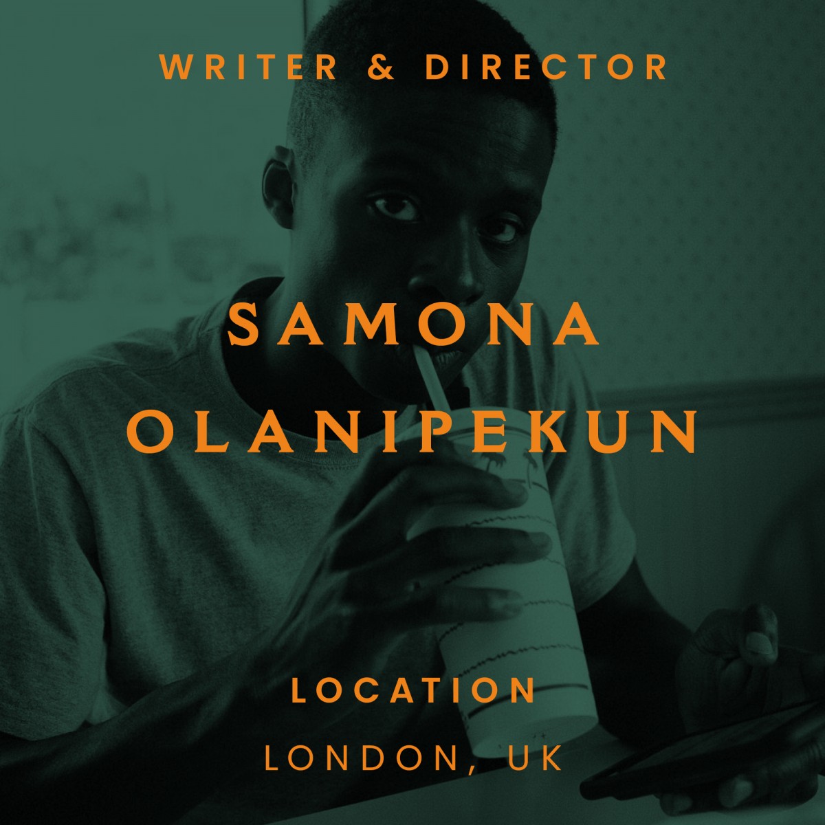 Samona Olanipekun, director, writer, London